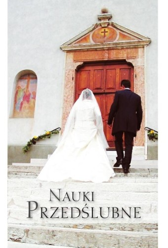 Okładka książki "Nauki przedślubne".  Wydawnictwo Te Deum.