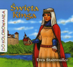 Św. Kinga (kolorowanka)