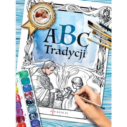 Okładka "ABC Tradycji Kolorowanka", zeszyt B, wydawnictwo Key4