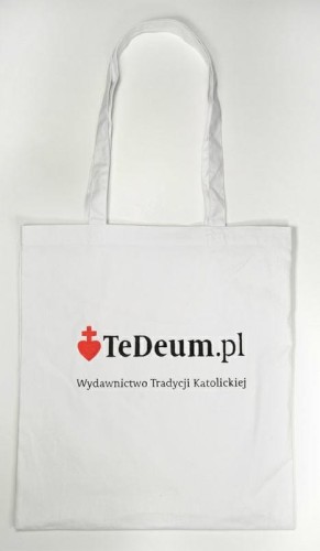 Torba bawełniana Te Deum (biała)