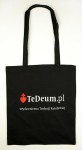 Torba bawełniana Te Deum (czarna)