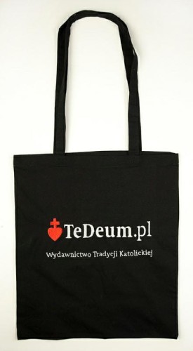 Torba bawełniana Te Deum (czarny)