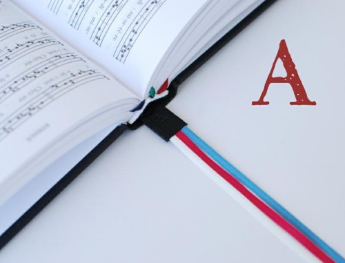 Zakładka wstążkowa do Te Deum Laudamus (wzór A)