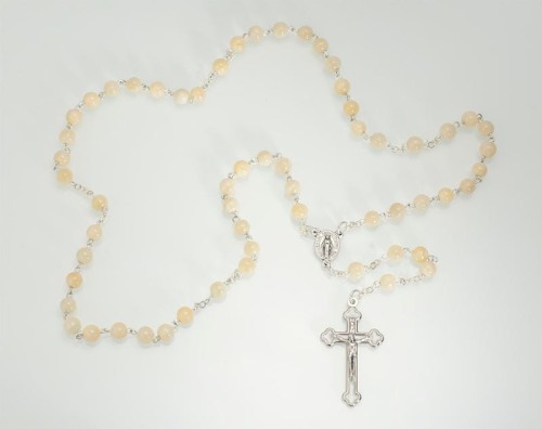 Różaniec (nefryt bursztynowy)