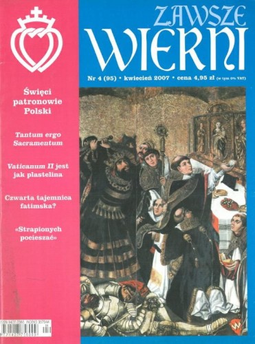 Okładka "Zawsze Wierni",  nr 95 (4/2007)