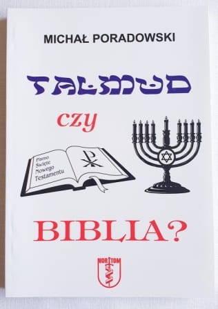 Okładka książki "Talmud czy Biblia"
