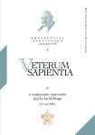 Veterum Sapientia. O wspieraniu nauczania języka łacińskiego.