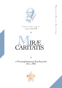 Mirae Caritatis  o Przenajświętszej Eucharystii