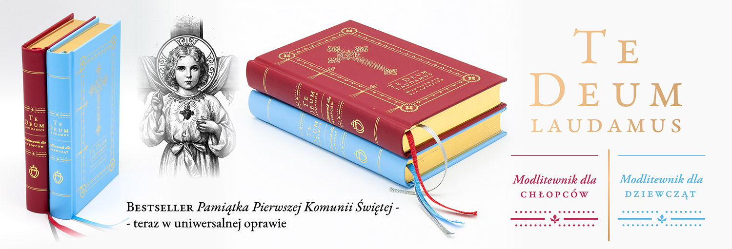 Modlitewnik Te Deum dla chłopców i dziewcząt